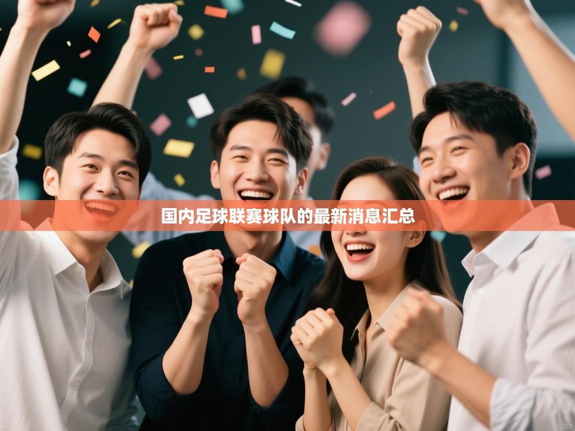 国内足球联赛球队的最新消息汇总 第2张